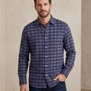 UNTUCKit Men's Plaid Button-Down Shirt